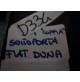 D334 - COPPIA MODANATURE SOTTOPORTA FIAT DUNA