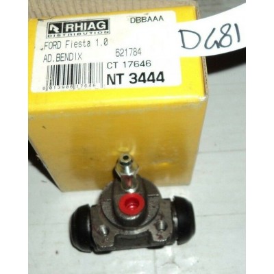 D481 - RHIAG NT3444 - 625784 - CILINDRETTO FRENI - FORD FIESTA 1.0