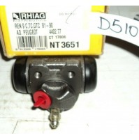 D510 - RHIAG NT3651 - 4402.77 - CILINDRETTO FRENI - PEUGEOT 9 C TC GTC