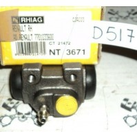 D517 - RHIAG NT3671 - 7701033600 - CILINDRETTO FRENI - RENAULT 