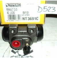 D523 - RHIAG NT3691C - BWF128 - CILINDRETTO FRENI - RENAULT CLIO