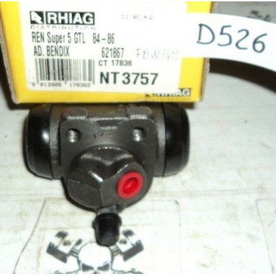 D526 - RHIAG NT3757 - 621867 - CILINDRETTO FRENI - RENAULT SUPER 5 GTL