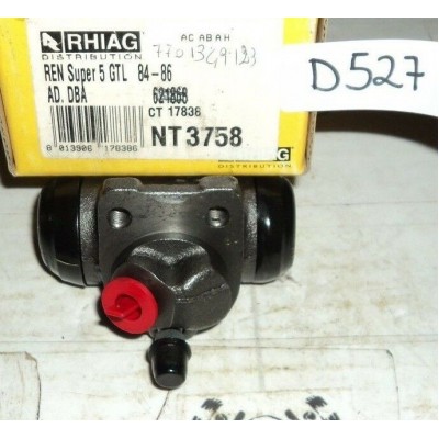 D527 - RHIAG NT3758 - 621868 - CILINDRETTO FRENI - RENAULT SUPER 5 GTL