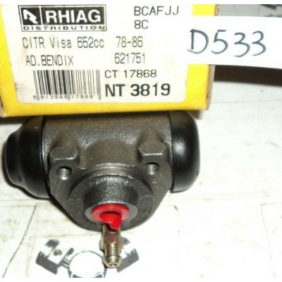 D533 - RHIAG NT3819 - 621751 - CILINDRETTO FRENI - CITROEN VISA