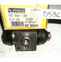 D534 - RHIAG NT3828 - LW15086 - CILINDRETTO FRENI - FORD TRANSIT 100L