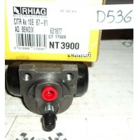 D536 - RHIAG NT3900 - 621877 - CILINDRETTO FRENI - CITROEN AX 10E 87 - 91