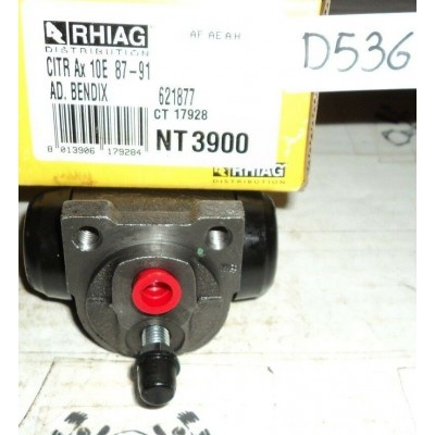 D536 - RHIAG NT3900 - 621877 - CILINDRETTO FRENI - CITROEN AX 10E 87 - 91