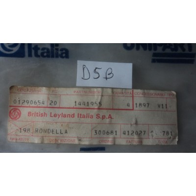 D5B XX - SET RONDELLE BRITISH LEYLAND 1441955-0