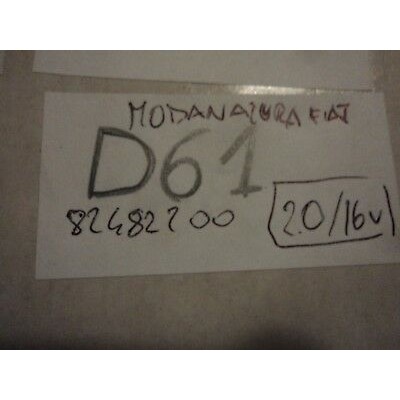 D61 - MODANATURA SCRITTA EMBLEM LOGO PARAFANGO FIAT 2.0 16V 82482200-0