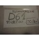 D61 - MODANATURA SCRITTA EMBLEM LOGO PARAFANGO FIAT 2.0 16V 82482200
