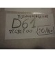 D61 - MODANATURA SCRITTA EMBLEM LOGO PARAFANGO FIAT 2.0 16V 82482200
