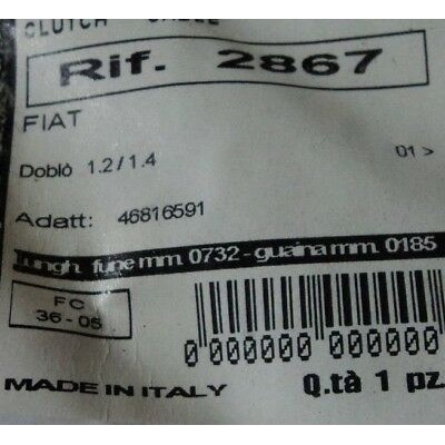 D703 - CAVO DISINNESTO FRIZIONE FUNE - FIAT DOBLO 46816591-0