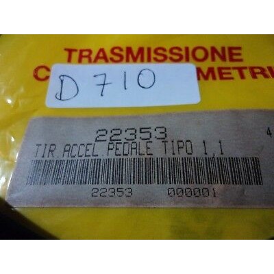 D710 - CAVO TIRANTE ACCELERATORE - FIAT TIPO 1.1 1100 - MALO 22353-0