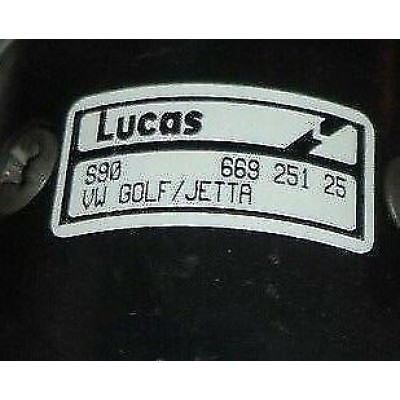 D816 - MOTORINO AVVIAMENTO VOLKSWAGEN GOLF AUDI A3 CORDOBA IBIZA LUCAS 66925125-0