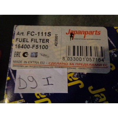 D9i XX - FILTRO CARBURANTE FUEL FILTER FC111S-0