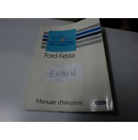 E1090N - LIBRETTO MANUALE D'ISTRUZIONI FORD FIESTA '96