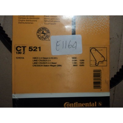 E1164 - CINGHIA DISTRIBUZIONE - 130Z - LAND CRUISER CRESSIDA 2.4-0