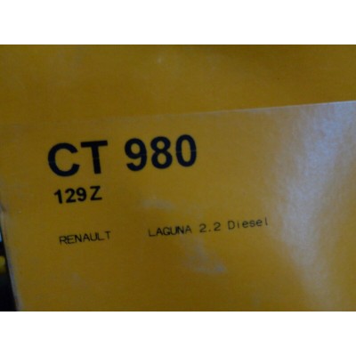 E126C -- CINGHIA DISTRIBUZIONE - 129 DENTI - CT980 - RENAULT LAGUNA 2.2 diesel-0