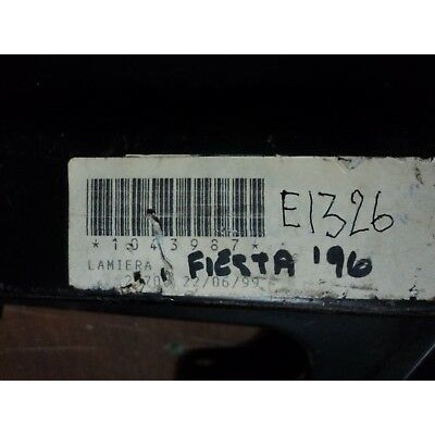 E1326 - FORD FIESTA 96 1996 1043987 SEDE FARO POSTERIORE LAMIERATO-0