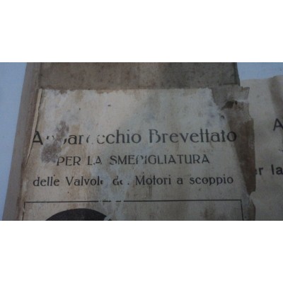 E1373 XX - APPARECCHIO BREVETTATO B.R.M. SMERIGLIATURA MOTORI A SCOPPIO ANNI 30-3