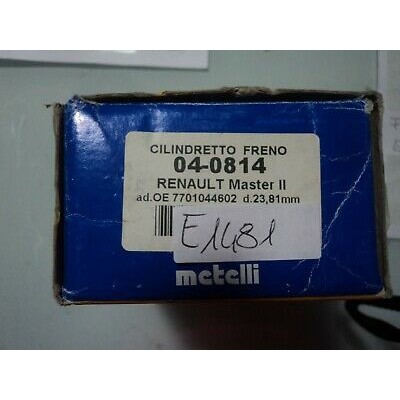 E1481 - CILINDRETTO FRENI 04-0814 RENAULT MASTER II - 7701044602-0