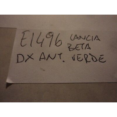 E1496 - VETRO SCENDENTE ANTERIORE DESTRO DX LANCIA BETA VERDE-0