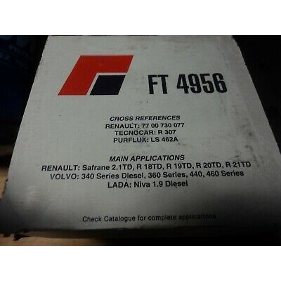 E1829 - FILTRO OLIO FT4956 RENAULT 21 ESPACE-0