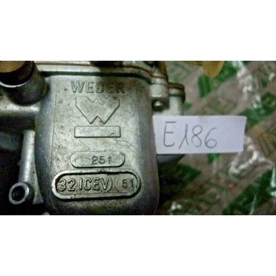 E186 -- CARBURATORE WEBER 32ICEV 251 FIAT UNO PANDA Y10 127 RITMO-3