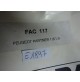E1897 - FILTRO ARIA - FAC 117 - AIR FILTER - PEUGEOT PARTNER 1.8 1.9 