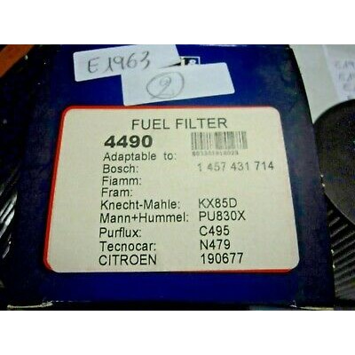 E1963 - FILTRO CARBURANTE 4490 - 190677 - 1457431714 PEUGEOT 206 307 406 EXPERT-0