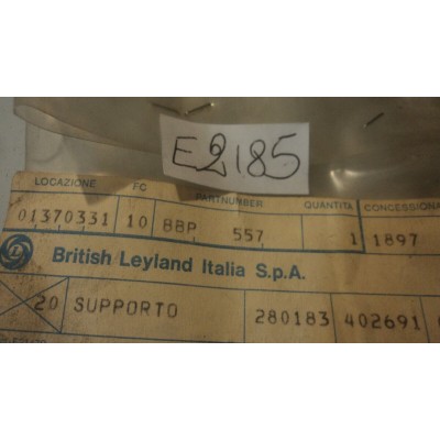 E2185 XX - BBP557 STAFFA SUPPORTO ORIGINALE BRITISH LEYLAND-0