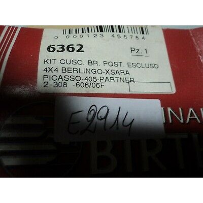 E2914 - KIT CUSCINETTI BRACCIO POSTERIORE CITROEN BERLINGO PICASSO BIRTH 6362-0