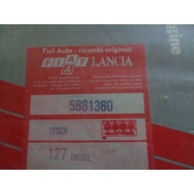 E3102 - GUARNIZIONE MOTORE FIAT 127 DIESEL 5881360 UNO PANDA DS-0