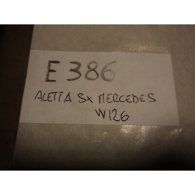 E386 - ALETTA PARASOLE MERCEDES W126 CLASSE S SINISTRA BLU SX-0