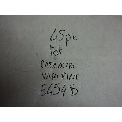 E454D - STOCK RASAVETRI CORNICI FIAT AUTOBIANCHI a112 ALLUMINIO 45 Pz AFFARONE -0