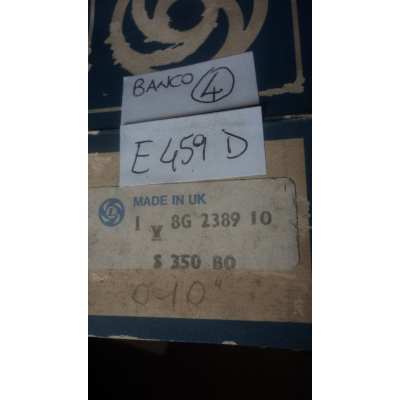 E459D XX - KIT SET SERIE BRONZINE DI BANCO 8G2389 0.10 MG MGB-0