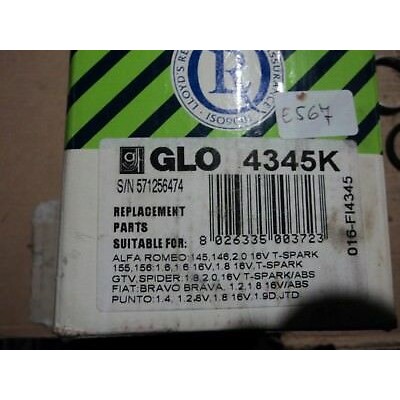E567 - GIUNTO OMOCINETICO - GLO 4345K ALFA 145 146 155 156 GTV FIAT PUNTO BRAVO-0