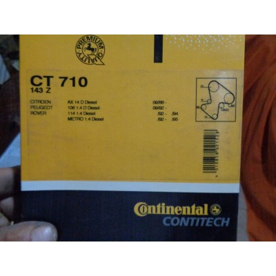 E774BQ -- CINGHIA DISTRIBUZIONE - CT710 - 143 DENTI - CITROEN AX PEUGEOT 106