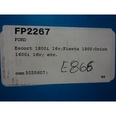 E866 - POMPA ACQUA - PUMP WATER  FP2267 FORD ESCORT FIESTA ORION 1.6 1.8 5025607-0