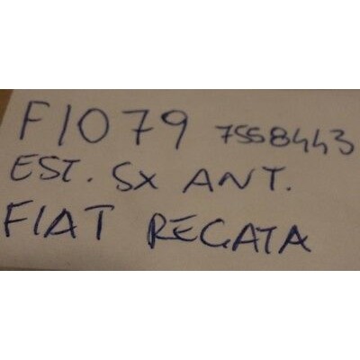 F1079 - RASAVETRO RASCHIAVETRO ANTERIORE ESTERNO SINISTRO SX FIAT REGATA 7558443-0