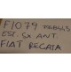 F1079 - RASAVETRO RASCHIAVETRO ANTERIORE ESTERNO SINISTRO SX FIAT REGATA 7558443