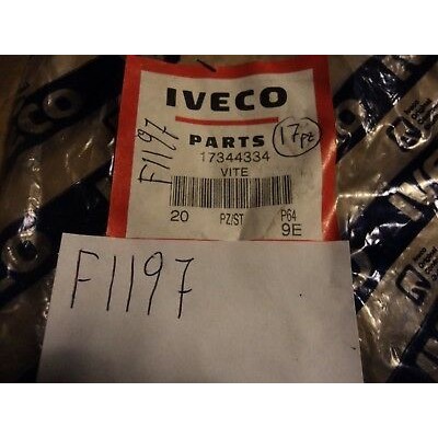 F1197 - 17344334 VITE IVECO KIT 17 PEZZI-0