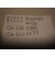 F1222 - MERCEDES W126 LEVA FRENO A MANO 1264201285 1264200177