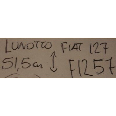 F1257 - REAR GLASS - LUNOTTO FIAT 127-0