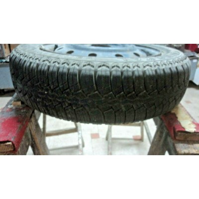 F1281A - RUOTA COMPLETA CERCHIO + PNEUMATICO USATO  135 70 13 -1
