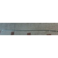 F1453 - GOCCIOLATOIO ARGENTO IN PLASTICA PER AUTO D'EPOCA 139cm