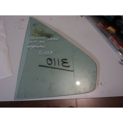 F1557 - VETRO DEFLETTORE POSTERIORE SINISTRO SX FIAT ARGENTA VERDE VIDIESSE