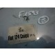 F1593 - vetro DEFLETTORE ANTERIORE SINISTRO SX FIAT 124 COUPE 