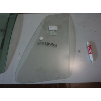 F1624 - vetro DEFLETTORE FIAT ORIGINALE BIANCO POSTERIORE DESTRO DX UNO FISSO