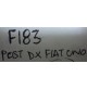 F183 - BATTITACCO BATTICALCAGNO POSTERIORE DESTRO DX FIAT UNO 